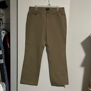 Escada women’s Bootcut Tan Jeans